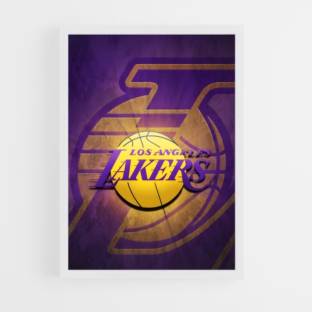 Poster Lakers Dream – affiche Basketball (vue 3)